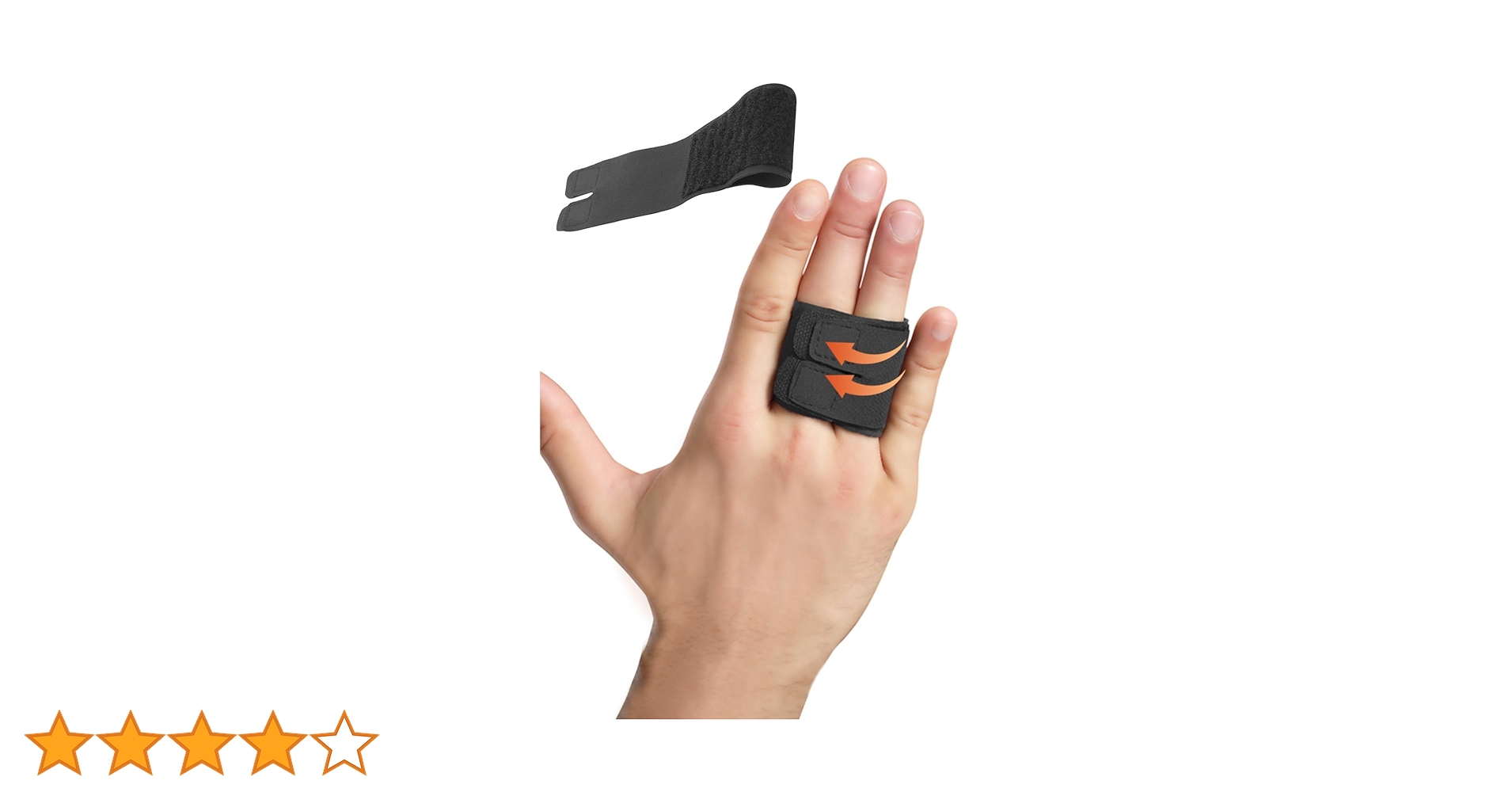 Amazon | 【医師監修】 指サポーター ロゴ無し 1本巻×3サイズ